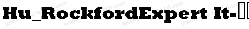 Hu_RockfordExpert It字体转换